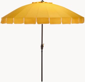 Ombrellone rotondo con manovella Panza, Ø 252 cm