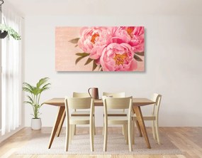 Stampa su tela – Peonia delicata