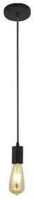 Searchlight 9661BK - Lampadario a sospensione con filo SQUIGGLE 1xE27/60W/230V