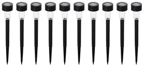 SET 10x Lampada solare LED 0,06W 1,2V 6000K IP44 40 mAh