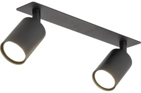 Faretto da incasso NEX 2xGU10/10W/230V nero