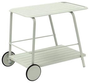 Carrello da dessert in alluminio colore verde Naterial   X 69.5 cm