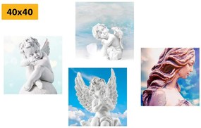Set di quadri – Gioia celeste