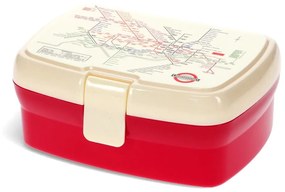 Porta merenda per bambini Heritage Tube Map - Rex London