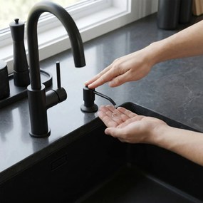 Dispenser lavello sapone  Rea erogatore LON Black