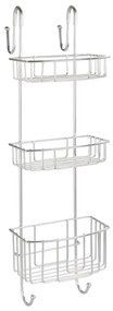 WENKO 24422100 - Mensola OLESI 22,5x70 cm in acciaio inox/argento