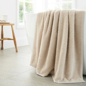 Asciugamano beige in cotone 70x127 cm Soft Zero Twist Spa Towel – Bianca