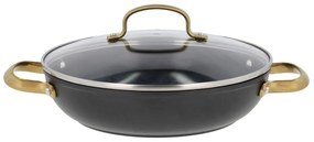 Pentola in alluminio con coperchio incluso/con superficie antiaderente adatta all'induzione 2,6 l – Holm