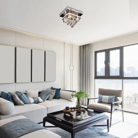 Rabalux 2238 - Lampadario da parete in cristallo PALLAS LED/23W/230V + 4xE14/40W