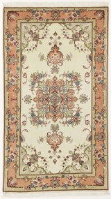 Tabriz Tappeto persiano 130x70 (Iran) Annodato A Mano