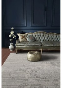 Tappeto in lana grigio 133x190 cm Madison - Agnella