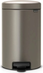 Bidone grigio in acciaio 12 l NewIcon - Brabantia