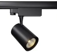 Faretto Per Binario Moderno Vuoro 10W Alluminio Nero 1 Luce Naturale