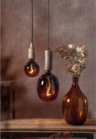 Lampada a sospensione marrone scuro Tub - Star Trading