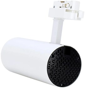 Faro LED per binario Bifase 24W angolo 24° - BIANCO Colore Bianco Caldo 2.700-3.200K