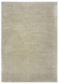 Tappeto lavabile beige in fibre riciclate 80x150 cm Fluffy - Flair Rugs