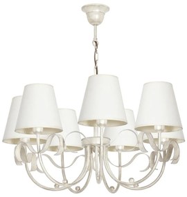 Lampadario a sospensione con catena MOTTO 7xE14/60W/230V