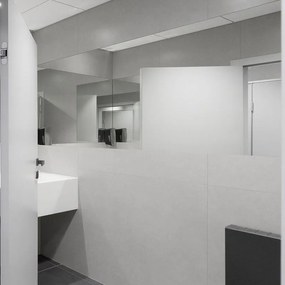 Piastrella da pavimento e rivestimento interno in gres porcellanato 100 x 100 cm rettificato grigio opaco Concrete R9 traffico intenso (pei 4/5) Sp. 3.5 mm