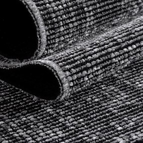 Tappeto grigio scuro lavabile 80x150 cm Space 1900 – Ayyildiz Carpets