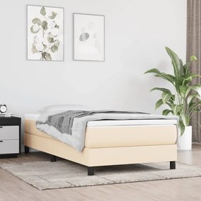 Giroletto Senza Materasso Crema 90x190 Cm İn Tessuto /