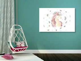 Stampa su tela – Unicorno magico