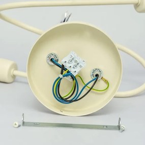 Plafoniera OXFORD 2xE27/15W/230V, colore crema