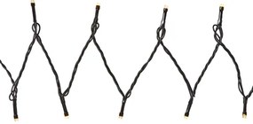 Nedis WIFILX02W400 - Catena di Natale LED 400xLED/8 funzioni 25m IP65 Wi-Fi Tuya