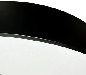 Lampadario a sospensione con filo LED dimmerabile LED/50W/230V 3000-6500K nero + telecomando