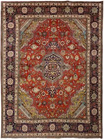 Tabriz Tappeto 340x250 Rosso (Iran) Annodato A Mano