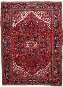 Heriz Tappeto persiano 280x380 Blu (Iran) Annodato A Mano