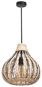 Rabalux 7604 - Lampadario a sospensione con filo ZAHARA 1xE27/40W/230V