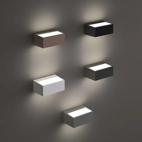 Ideal Lux - Applique da esterno TWIN 1xG9/28W/230V IP44 marrone