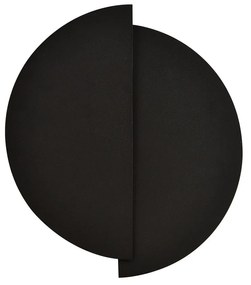 Applique da Parete in Acciaio FORM 9 Nero 2xG9