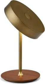 Halo Design 745784-LED Lampada ricaricabile dimmerabile ON THE MOVE LED/2,5W/4000 mAh ottone/legno