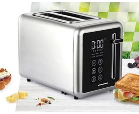 Heinner HTP-DD900BKSS - Tostapane digitale 900W/230V in acciaio inox