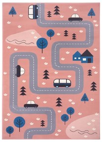 Tappeto rosa per bambini 120x170 cm Adventures - Hanse Home