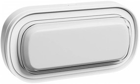 Lampada LED da bagno PASTILO LED/10W/230V 2700/4000/6000K IK10 IP54 bianco ovale