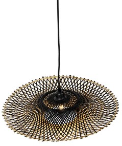 Lampada a sospensione orientale in bambù 50 cm - Rina