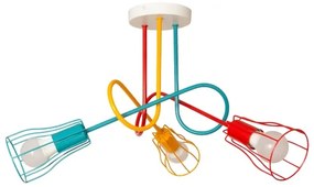 Lampadario a plafone OXFORD 3xE27/15W/230V