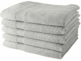 Set di asciugamani TODAY Bianco 5 Pezzi 70 x 130 cm