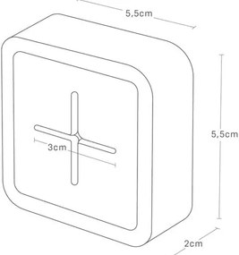 Supporto in plastica nero autoportante per strofinacci Film Hook - YAMAZAKI