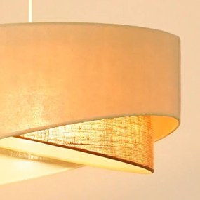 Brilagi - Lampadario LED a sospensione con filo LYRA 1xE27/15W/230V color crema/beige