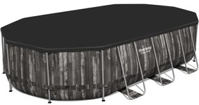 Set Piscina Ovale Power Steel 488x305x107 cm - Bestway