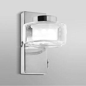 Osram - Lampada da parete per bagno LED ORBIS FLAME, 5,5 W / 230 V, IP44, finitura cromata