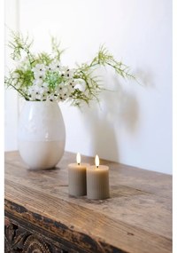 Candele LED in set da 2 pezzi su USB (altezza 6,5 cm) Smilla - Sirius