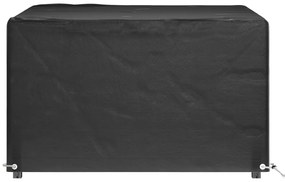 Copertura mobili da giardino 8 occhielli 125x125x75cm quadrata
