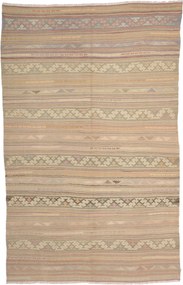 Kilim Tappeto orientale 260 x 160 (Tacchino) Annodato A Mano
