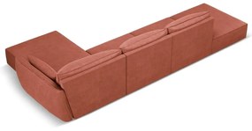 Divano angolare rosso (angolo destro) Vanda - Mazzini Sofas