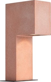 Lampione da esterno moderno terracotta 35cm IP44 - Pompei