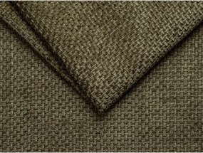 Divano angolare verde (con penisola a destra/con chaise lounge) con rivestimento in ciniglia Lupine – Micadoni